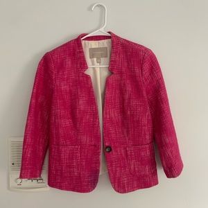Pink blazer